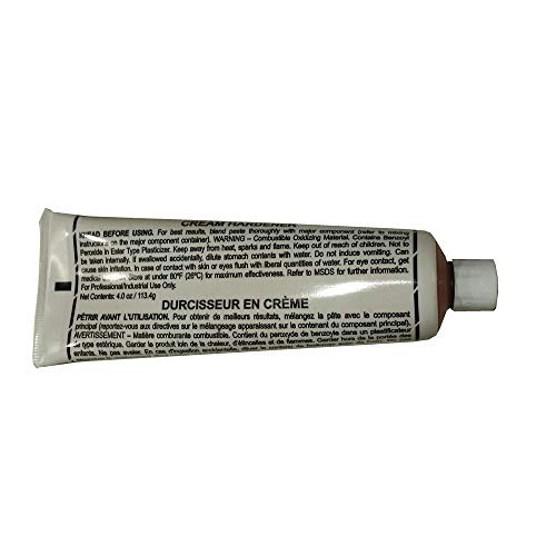 U S CHEMICAL & PLASTICS US27010 RED CREAM HARDENER 4oz RH-1