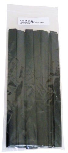 POLYVANCE URR02-05-03-BK Polypropylene (PP) Plastic Welding Rod, 5/8 in. x 1/16 in. Ribbon, 30 ft, Black