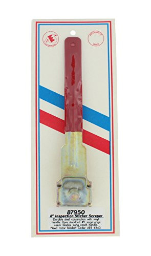 AES Industries AD87950 8" Inspection Sticker Scraper