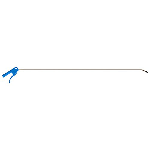 AES Industries AD319-36 Variable Pressure Air Blow Gun with 36" Stainless Angled Nozzle and Rubber Tip