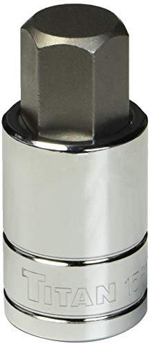 Titan TL15617 Tools 17 mm 1/2" Drive Hex Bit Socket