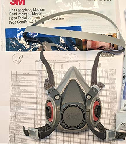 3M 3M7025 MMM6200 - Half Facepiece Respirator 6000 Series