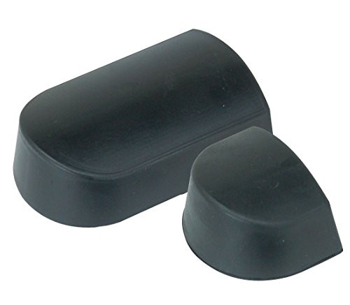 AES Industries AD12-K-240 Rubber Coated Heel Dolly Set with Steel Core Includes Standard and Stretched Heel Dollies