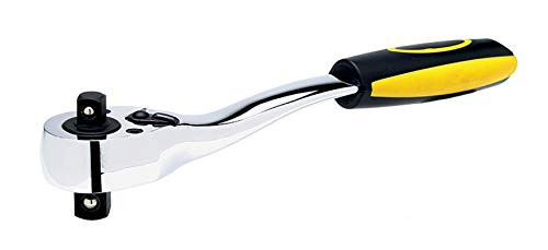 Titan TL12053 3/8-Inch and 1/2-Inch Dual Drive x 8-Inch 72-Tooth Dual Head Offset Ratchet