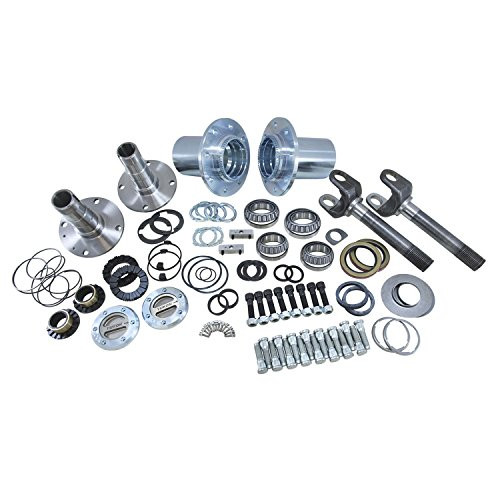 YUKON GEAR 21728 & Axle () Spin Free Locking Hub Conversion Kit for Dodge SRW Dana 60 AAM Differential