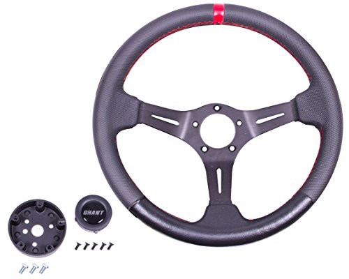 GRANT 690 Racing Steering Wheel, Black