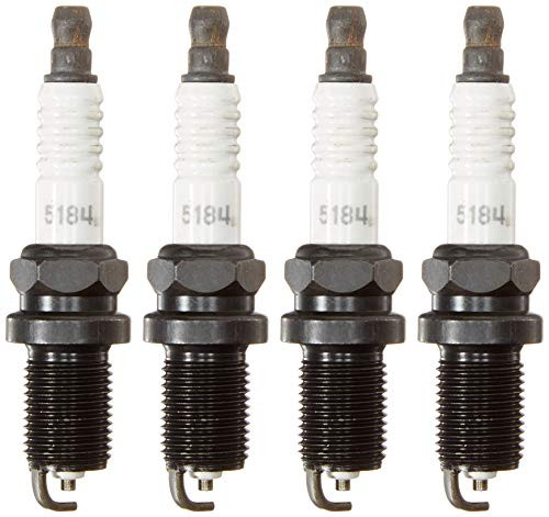 AUTOLITE 5184 Set (12pcs) Copper Core Spark Plugs Resistor Gasket Seat 14mm x 1.25 Thread