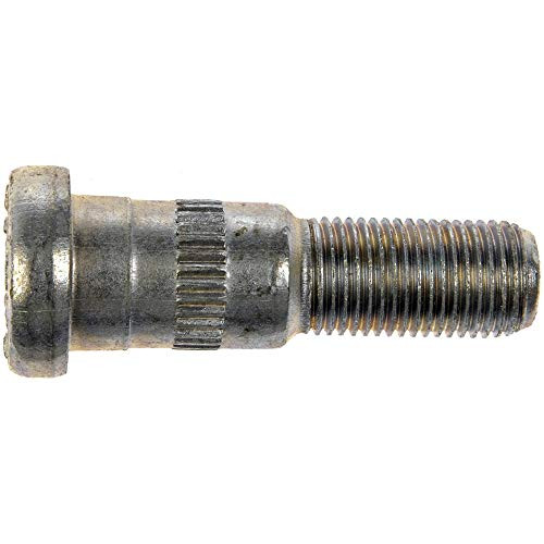 Dorman 6102191 610-219 1/2-20 Serrated Wheel Stud - .625 in. Knurl, 2 in. Length for Select Models, 10 Pack