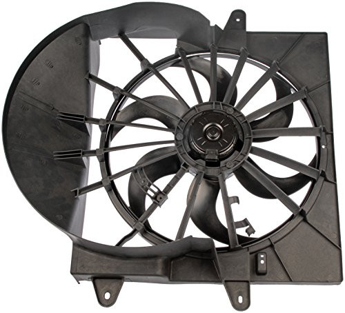 Dorman 620051 Engine Cooling Fan Assembly for Select Jeep Models, Black