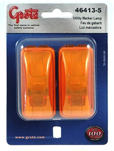 GROTE PERLUX 464135 Grote CLR/MKR LAMP, Yellow, Sealed Single Bulb, Retail Pack ()