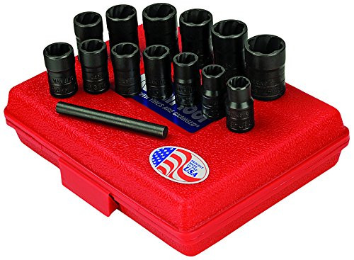 Ken-tool KT30106 DIVISION 13PC 3/8 DR TWIST SKT SET W/PUNCH IN CS