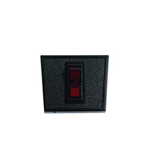 WIRTHCO 20595 ON/OFF RED ROCKER SWITCH