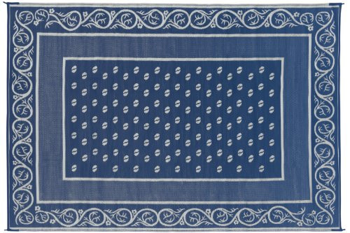 FAULKNER 48704 MAT  VINEYARD 8X20 BLUE