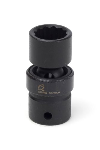 Sunex SUN218ZUM 1/2-Inch Drive 18-mm 12-Point Universal Impact Socket