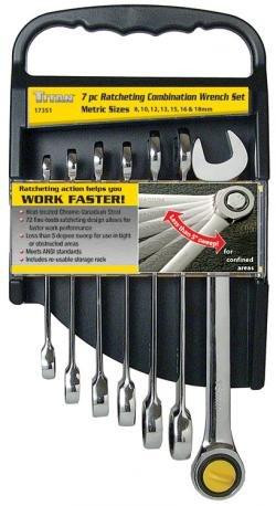Titan TIT17350 Please see replacement item# 32264. Ratcheting Combo Wrenches - 7-Pc. SAE Set