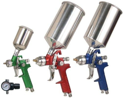 Titan TIT19221 Star Asia 19221 HVLP Spray Gun Kit with Aluminum Case