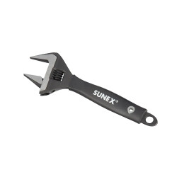 Sunex SUN9612 Adjustable Wrench, 8" Wide Jaw