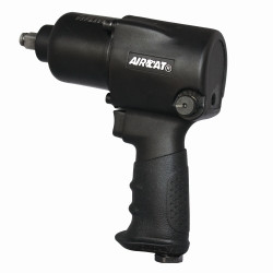 AirCat ACA1431 1/2" Aluminum Impact Wrench, 1/2" Impact, Black