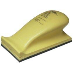 3M MMM5440 Stikit Hand Block 05440, PSA Attachment, 5" Length x 2-3/4" Width, Yellow (Pack of 1)