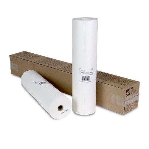 3M MMM6539 06539 Tightly Bonded Paper Masking Tape, 750' Length x 18" Width, White