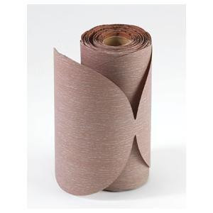 Norton NOR31471 A275 No-Fil Adalox Paper Abrasive Disc, Fiber Backing, Pressure-Sensitive Adhesive, Aluminium Oxide, 6" Diameter, Grit 400 (Roll of 100)