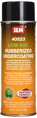 SEM Products SEM40523 SEM 40523 Low VOC Rubberized Undercoating Aerosol - 19.9 oz.