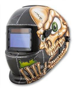 Titan TIT41279 Shop Iron 41279 Solar Powered Auto Darkening Welding Helmet