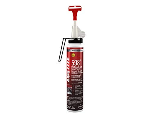 Loctite Coproration 2093362 Loctite 598 RTV High Performance Silicone, Black, 190 ml -