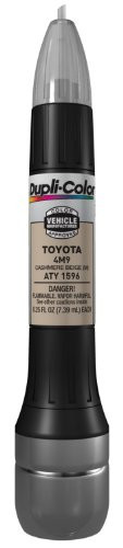 VHT ATY1596 Dupli-Color Metallic Cashmere Beige Toyota Exact-Match Scratch Fix All-in-1 Touch-Up Paint - 0.5 oz.