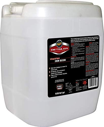 Meguiars MGD-180105 MEGUIAR'S Wheel and Paint Iron Decon - 5 Gallon Jug