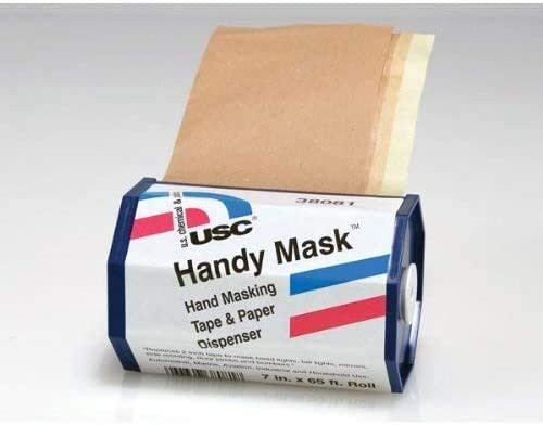 U S CHEMICAL & PLASTICS US38081 $HANDY MASK TAPE - CS OF 12