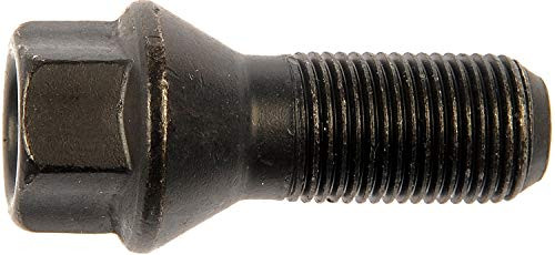 Dorman 6105321 610-532 M14-1.25 Wheel Bolt - 17mm Hex, 22.1mm Thread Length for Select BMW/Mini Models - Black