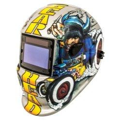 Titan TIT41290 Shop Iron 41290 Solar Powered Auto Darkening Welding Helmet
