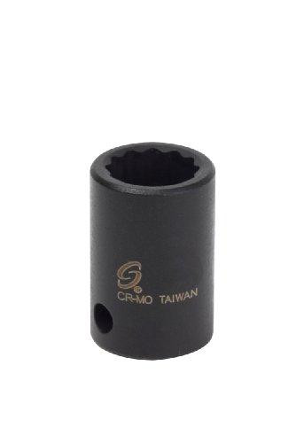 Sunex SUN312Z 312z 3/8-Inch Drive 3/8-Inch 12-Point SAE Standard Impact Socket