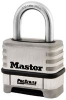 MASTERLOCK MSL1174 MASTERLOCK Padlock, ProSeries Set Your Own Combination Lock, 2-1/4 in. Wide,