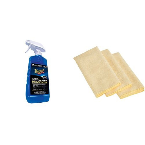 Meguiars MEGM4716Meguiars M4716 Marine/RV Hard Water Spot Remover - 16 oz.