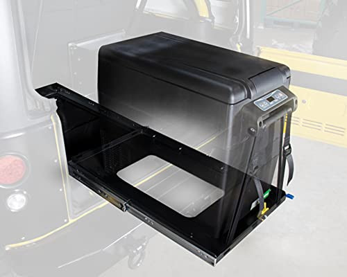 OVERLAND VCL 25049801 Overland Vehicle Systems Refrigerator Tray With Slide and Tilt - Size Small Universal