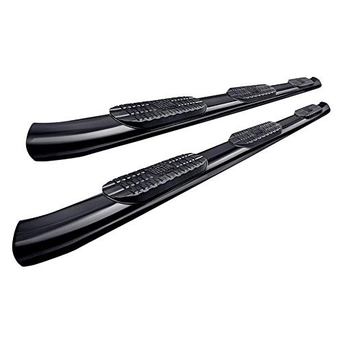 WESTIN 21534345 Pro Traxx 5 W2W Fits 2019-2021 Ram 2500 3500 Crew Cab (8ft. Bed Excl. Dually) Black 5in. Oval Nerf Step Bars 1 Pair