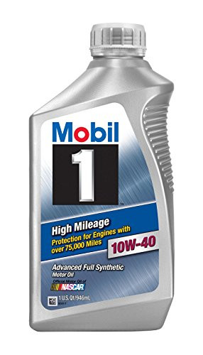 MOBIL 103536 1 -UNIT 10W-40 High Mileage Motor Oil - 1 Quart