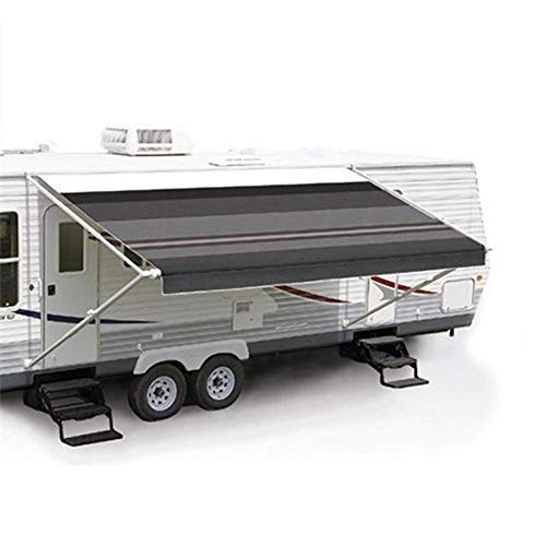CAREFREE OF COLORADO QJ17006E Springless RLR-VL, 17' Weather Cover, Black Shale Fade