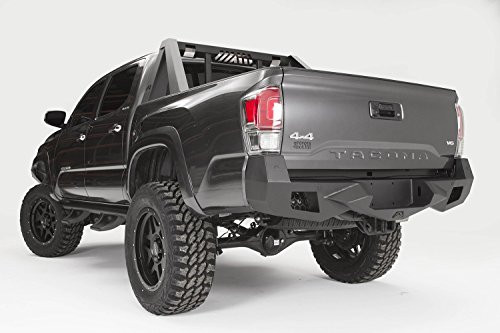 FAB FOURS TT16E36511 Vengeance Rear Bumper 2 Stage Black Powder Coated Vengeance Rear Bumper
