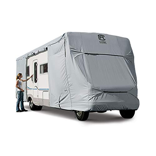 Classic Accessories 8031419100 OverDrive PermaPro Heavy Duty Cover for 32' to 35' Class C RVs, Grey (Limited
