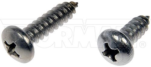Dorman 784150D Self Tapping Screws, Stainless Steel, Pan Head