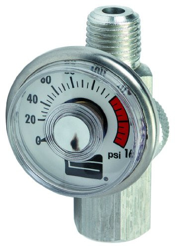 TRUFLATE 41135 Tru-Flate Airline Regulator & Gauges 1/4 " Npt 0 - 200 Psi