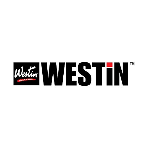 WESTIN 366005F2MP Elite Push Bumper Light Channel 23.5 in. Federal Signal Micropulse Light 2 Hole Black Elite Push Bumper Light Channel