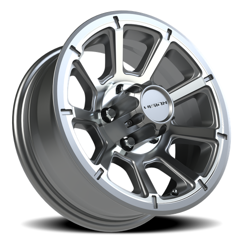 Vision Wheel 5x4.5" Turbine Alloy Wheel