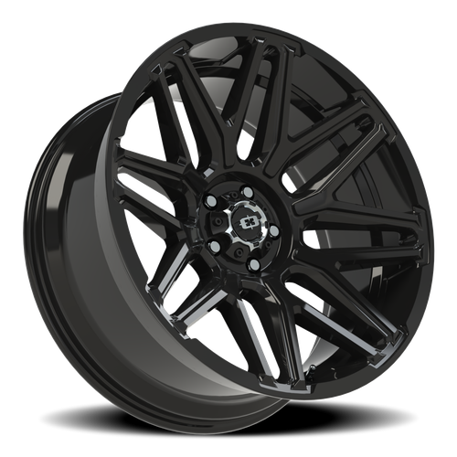 Vision Wheel 5x127mm Gloss Black REKLUSE Automotive Wheel