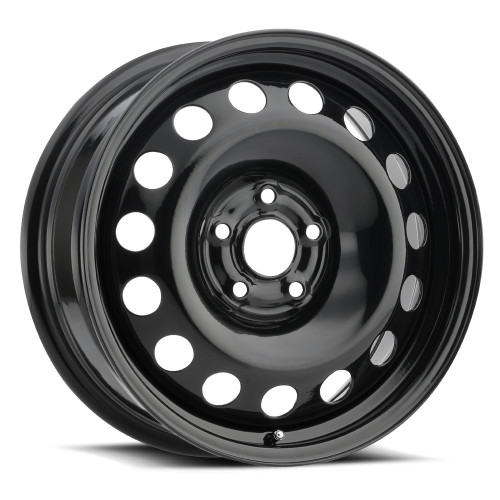 Vision Wheel 5-100 BLK Snow Wheel - Black Finish