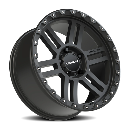 5-150 SB VIS MANX2 – Satin Black Vision Automotive Wheel