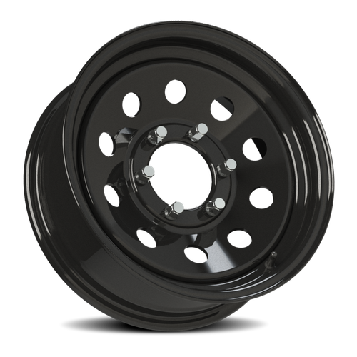 Vision Wheel 5x114.3 Black Steel Modular Trailer Wheel